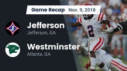 Recap: Jefferson  vs. Westminster  2018