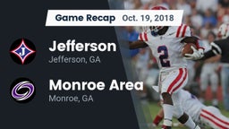 Recap: Jefferson  vs. Monroe Area  2018
