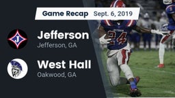 Recap: Jefferson  vs. West Hall  2019