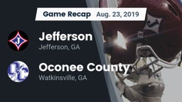 Recap: Jefferson  vs. Oconee County  2019