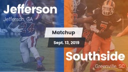 Matchup: Jefferson High vs. Southside  2019