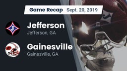 Recap: Jefferson  vs. Gainesville  2019