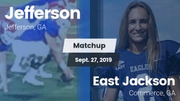 Matchup: Jefferson High vs. East Jackson  2019