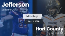 Matchup: Jefferson High vs. Hart County  2020