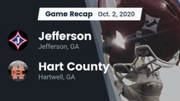 Recap: Jefferson  vs. Hart County  2020