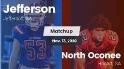Matchup: Jefferson High vs. North Oconee  2020