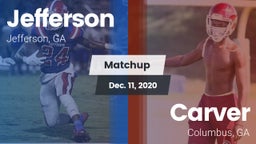 Matchup: Jefferson High vs. Carver  2020
