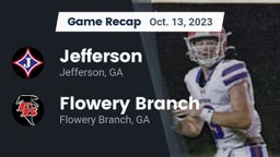 Recap: Jefferson  vs. Flowery Branch  2023