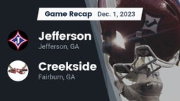 Recap: Jefferson  vs. Creekside  2023
