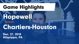 Hopewell  vs Chartiers-Houston  Game Highlights - Dec. 27, 2018