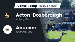 Recap: Acton-Boxborough  vs. Andover  2021