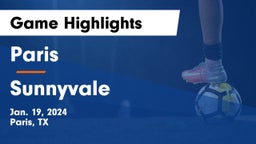 Paris  vs Sunnyvale  Game Highlights - Jan. 19, 2024