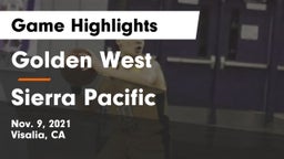 Golden West  vs Sierra Pacific  Game Highlights - Nov. 9, 2021