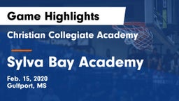 Christian Collegiate Academy  vs Sylva Bay Academy  Game Highlights - Feb. 15, 2020