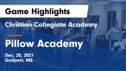 Christian Collegiate Academy  vs Pillow Academy Game Highlights - Dec. 20, 2021