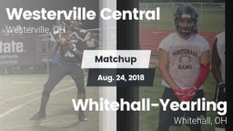 Matchup: Westerville Central vs. Whitehall-Yearling  2018