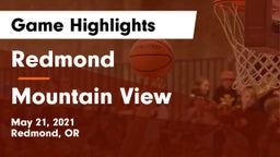 Redmond  vs Mountain View  Game Highlights - May 21, 2021