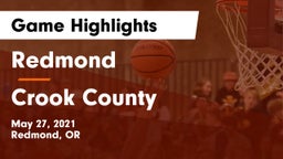 Redmond  vs Crook County  Game Highlights - May 27, 2021