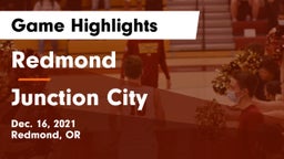Redmond  vs Junction City Game Highlights - Dec. 16, 2021