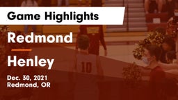 Redmond  vs Henley Game Highlights - Dec. 30, 2021