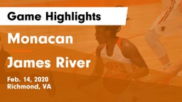 Monacan  vs James River  Game Highlights - Feb. 14, 2020