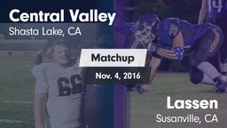 Matchup: Central Valley High vs. Lassen  2016