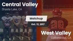 Matchup: Central Valley High vs. West Valley  2017