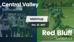 Matchup: Central Valley High vs. Red Bluff  2017