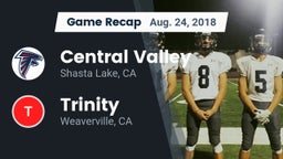 Recap: Central Valley  vs. Trinity  2018