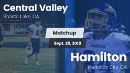 Matchup: Central Valley High vs. Hamilton  2018