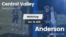 Matchup: Central Valley High vs. Anderson  2018