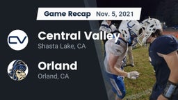 Recap: Central Valley  vs. Orland  2021