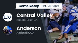 Recap: Central Valley  vs. Anderson  2023
