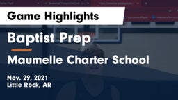 Baptist Prep  vs Maumelle Charter School Game Highlights - Nov. 29, 2021