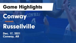 Conway  vs Russellville  Game Highlights - Dec. 17, 2021