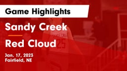 Sandy Creek  vs Red Cloud  Game Highlights - Jan. 17, 2023