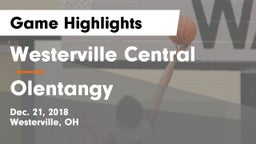 Westerville Central  vs Olentangy  Game Highlights - Dec. 21, 2018