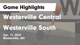 Westerville Central  vs Westerville South  Game Highlights - Jan. 11, 2019