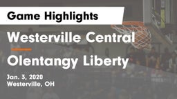 Westerville Central  vs Olentangy Liberty  Game Highlights - Jan. 3, 2020