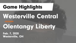 Westerville Central  vs Olentangy Liberty  Game Highlights - Feb. 7, 2020