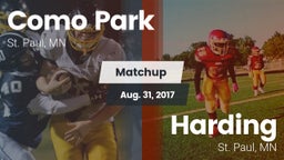 Matchup: Como Park High vs. Harding  2017