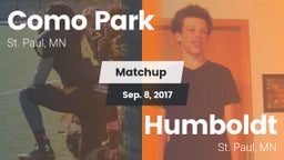 Matchup: Como Park High vs. Humboldt  2017