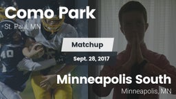 Matchup: Como Park High vs. Minneapolis South  2017