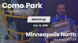 Matchup: Como Park High vs. Minneapolis North  2018