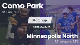 Matchup: Como Park High vs. Minneapolis North  2019