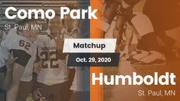 Matchup: Como Park High vs. Humboldt  2020