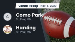 Recap: Como Park  vs. Harding  2020