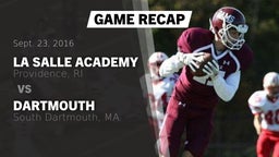 Recap: La Salle Academy vs. Dartmouth  2016
