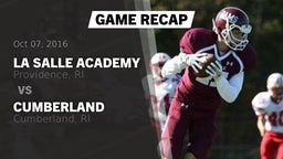 Recap: La Salle Academy vs. Cumberland  2016