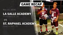 Recap: La Salle Academy vs. St. Raphael Academy  2016